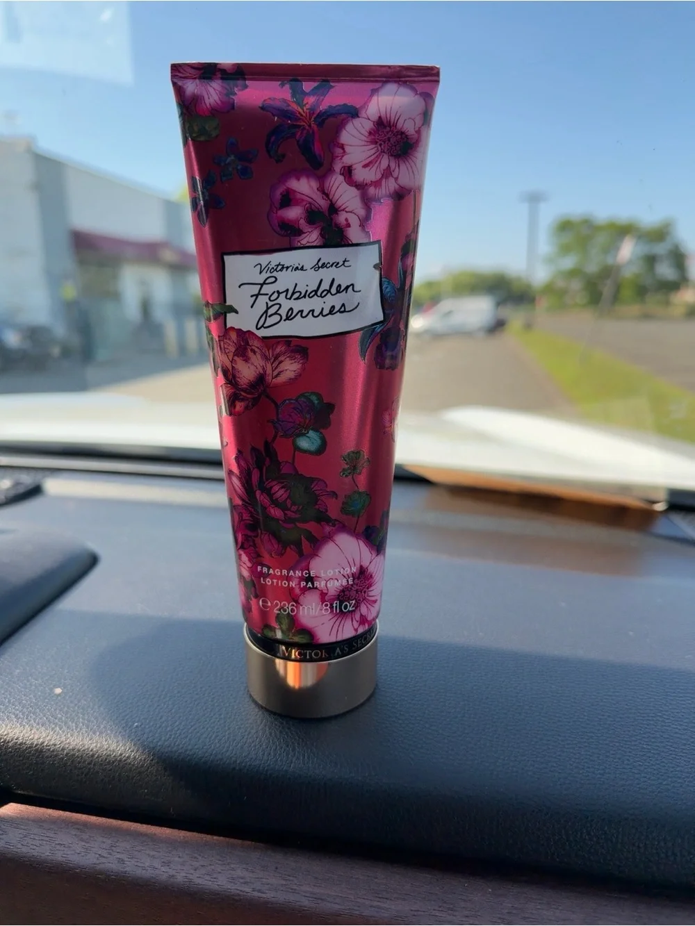 Victoria's Secret Forbidden Berries Fragrance Lotion - Berry Pink Floral